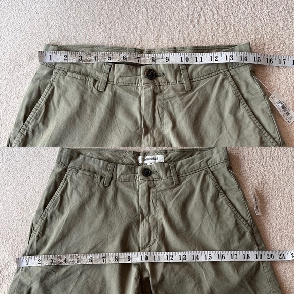 NWT Goodthreads Lightweight Chino Shorts 28 Green - Picture 12 of 14
